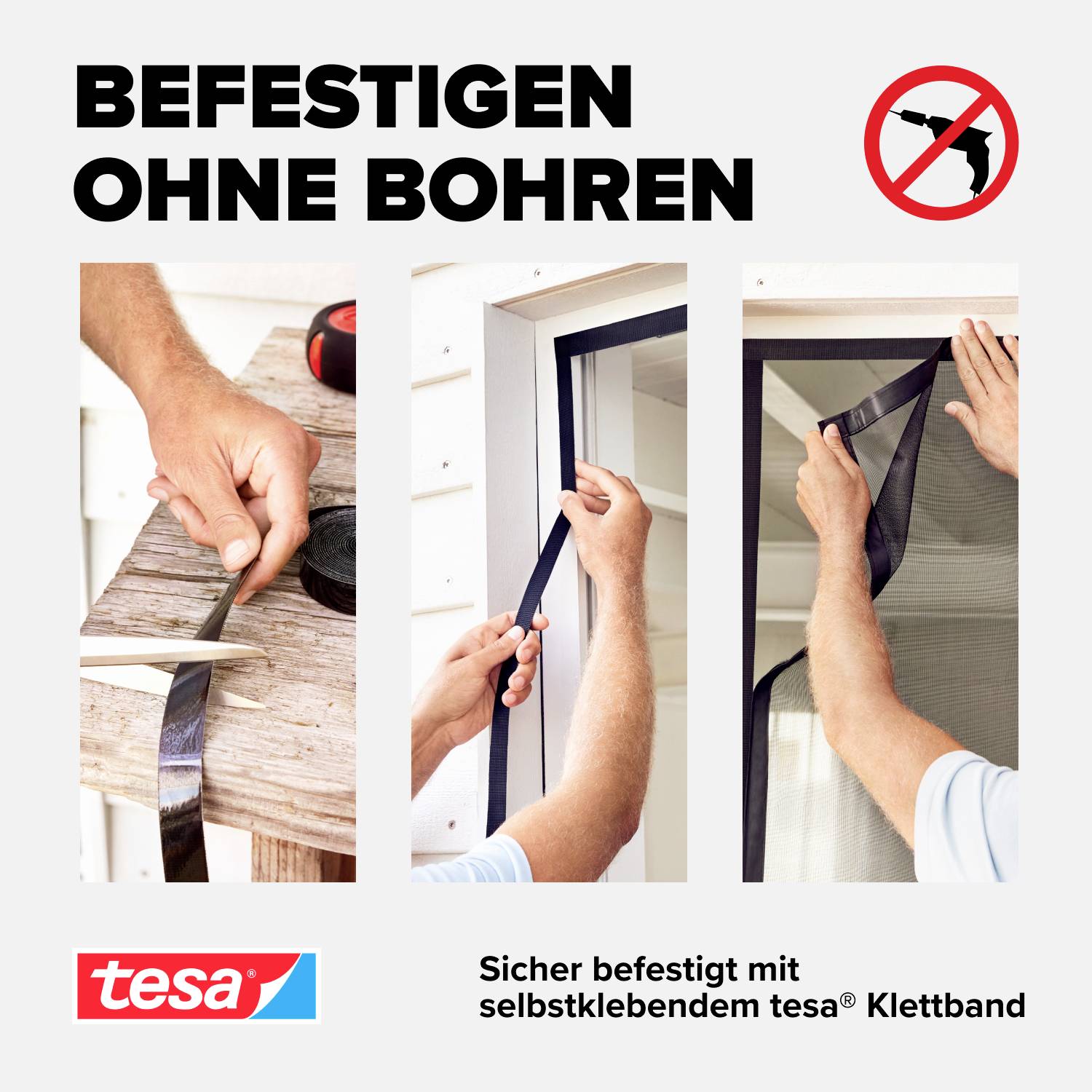 tesa Insect Stop 55394-00001-00 Magnetvorhang (B x H) 1.2 m x 2.4 m Anthrazit 1 St.