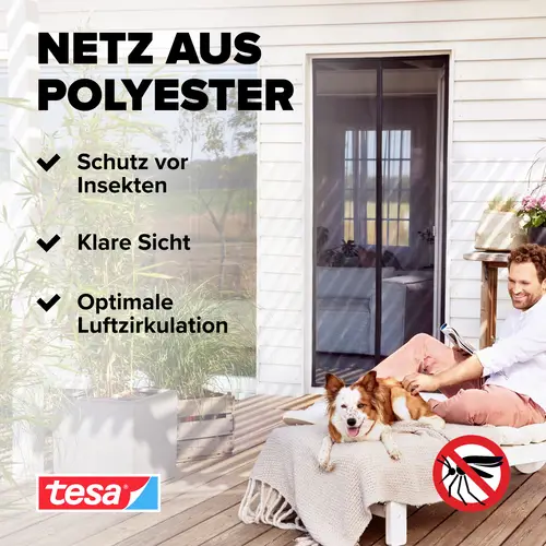 Tesa Insect Stop 55394-00001-00 Magnetvorhang (B x H) 1.2 m x 2.4 m Anthrazit 1 St. Tesa Insect Stop 55394-00001-00 Magnetvorhang (B x H) 1.2 m x 2.4 m Anthrazit 1 St.