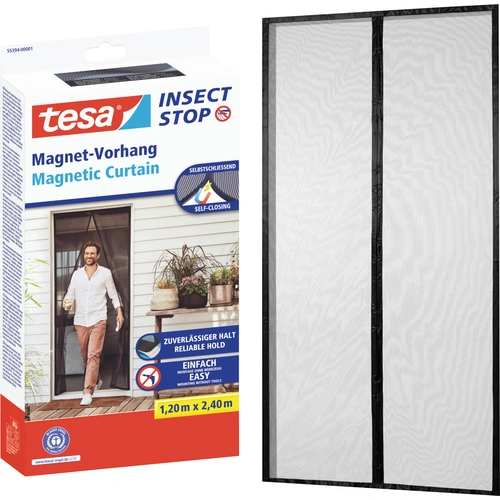 Tesa Insect Stop 55394-00001-00 Magnetvorhang (B x H) 1.2 m x 2.4 m Anthrazit 1 St. Tesa Insect Stop 55394-00001-00 Magnetvorhang (B x H) 1.2 m x 2.4 m Anthrazit 1 St.