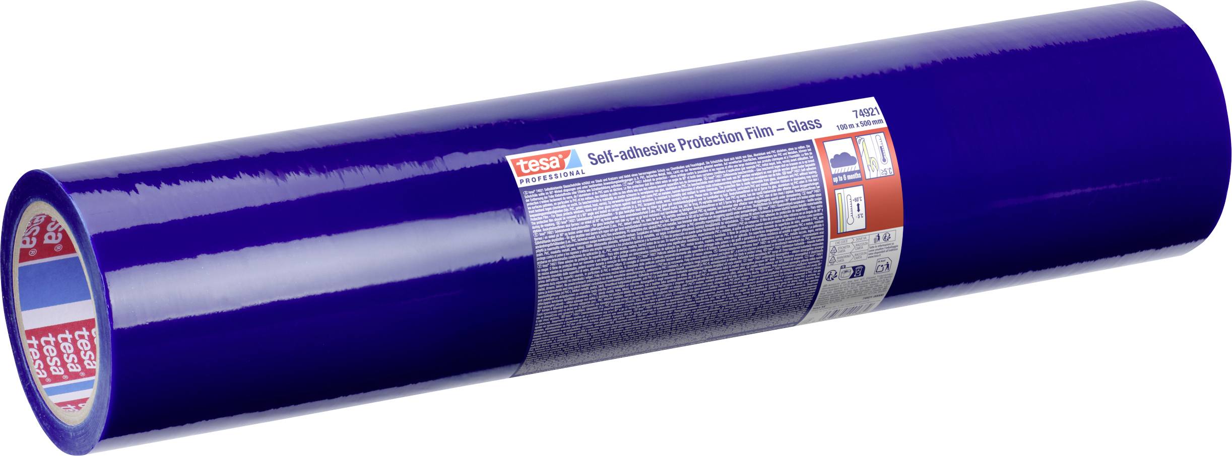 Tesa 74921 74921-00000-00 Abdeckfolie tesa® Professional Blau (L x B) 100m x 50cm 100m