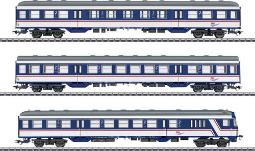 Märklin 43826 H0 3er-Set Personenwagen der Train Rental GmbH
