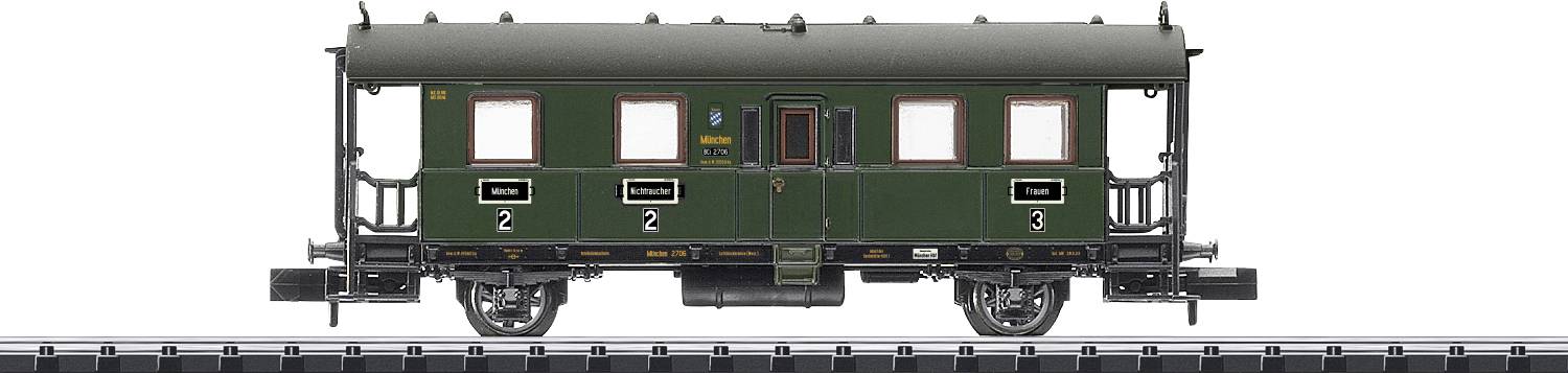 MiniTrix 18962 N Personenwagen BCi der DRB Gruppenverwaltung Bayern BCi