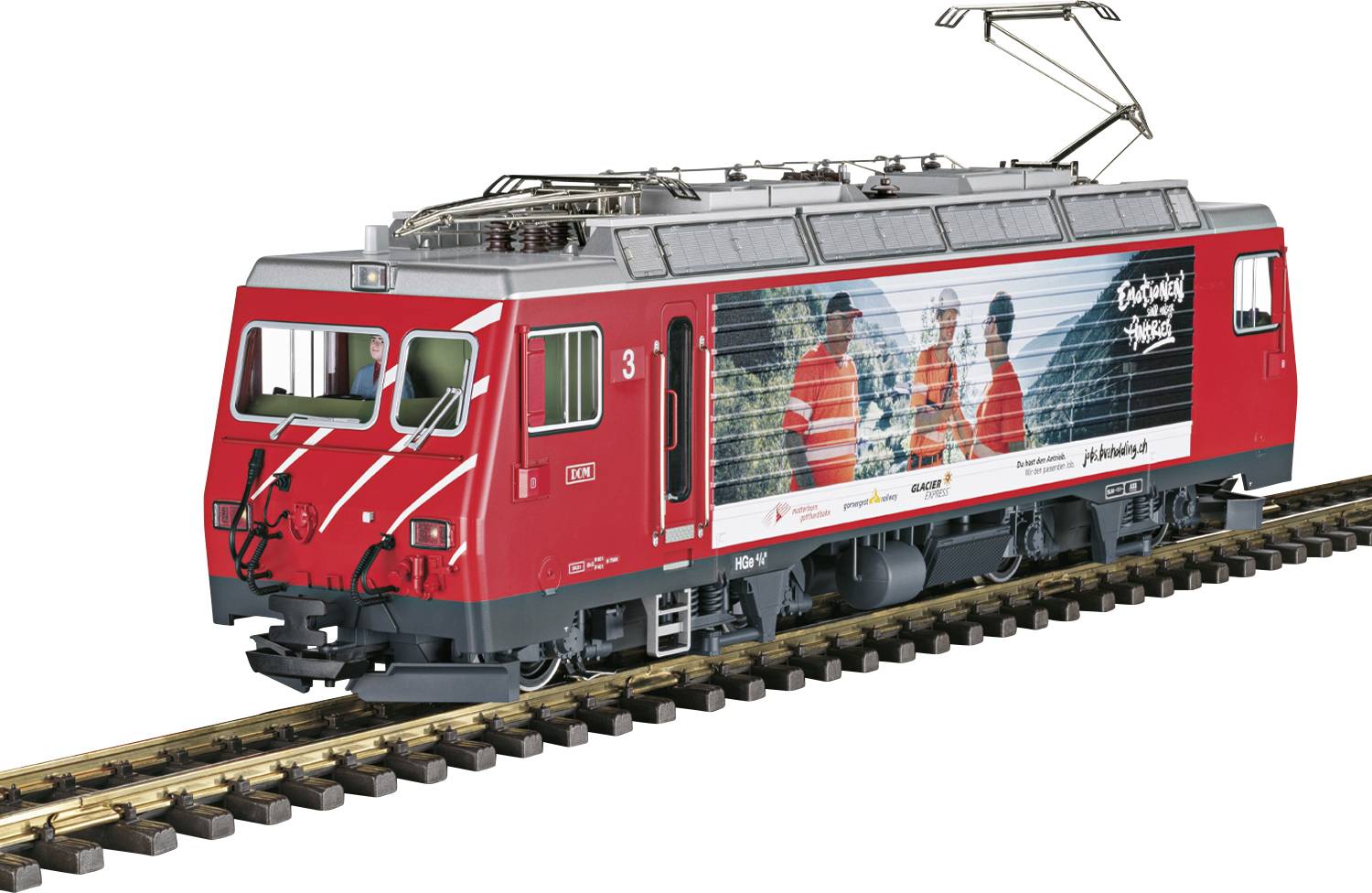 LGB 23105G E-Lok HGe 4/4 der Matterhorn-Gotthard-Bahn