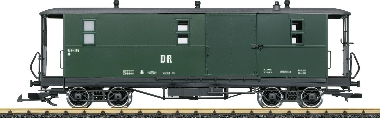 LGB 30326G Gepäckwagen Bauart KD4 der DR