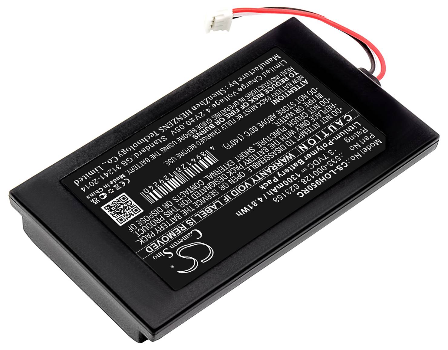 CS Cameron Sino Werkzeug-Akku 3.7V 1300 mAh