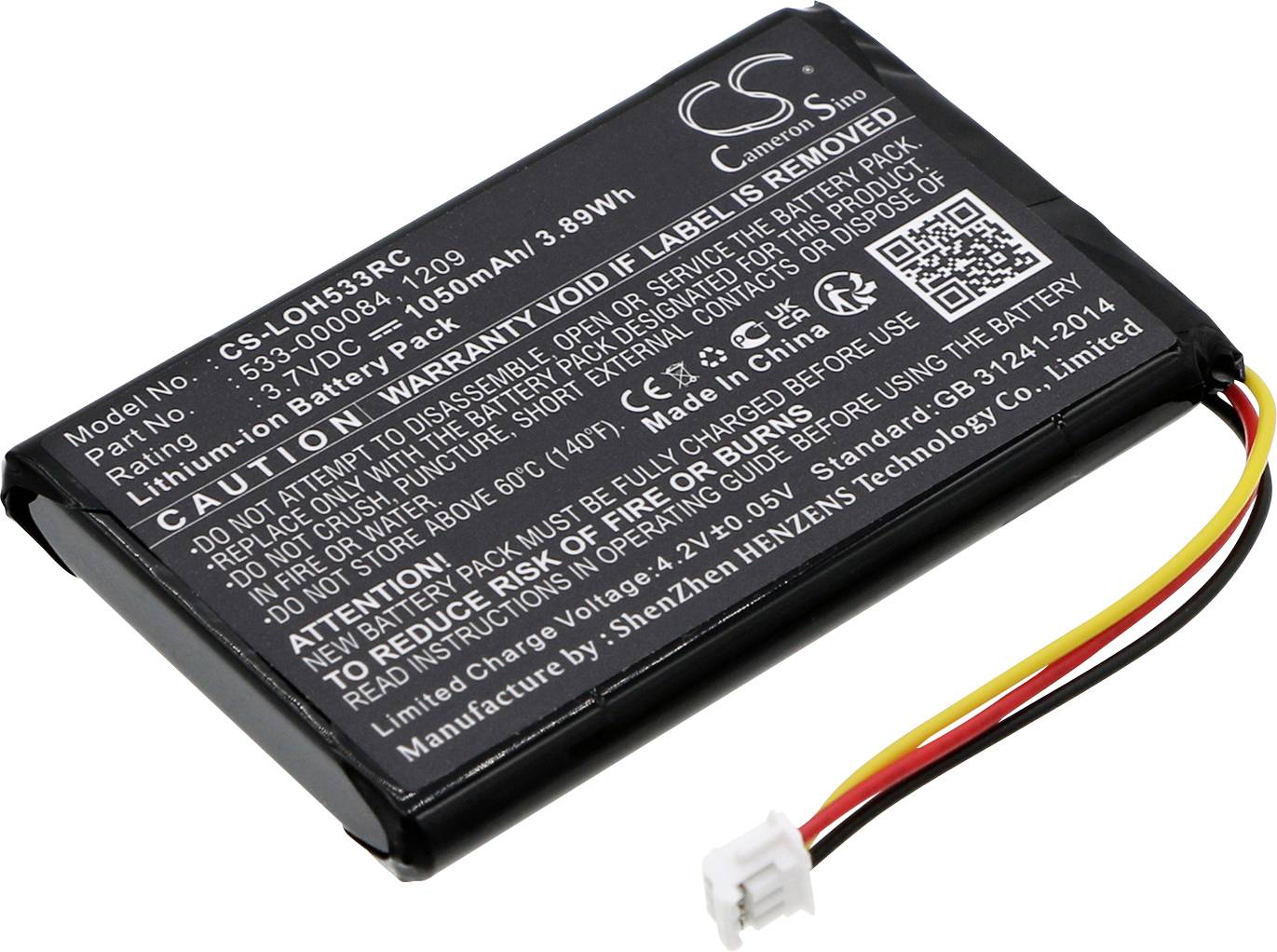 CS Cameron Sino Werkzeug-Akku 3.7V 1050 mAh