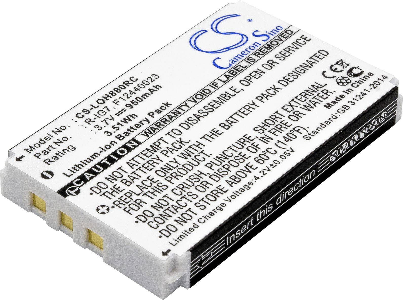 CS Cameron Sino Werkzeug-Akku 3.7V 950 mAh