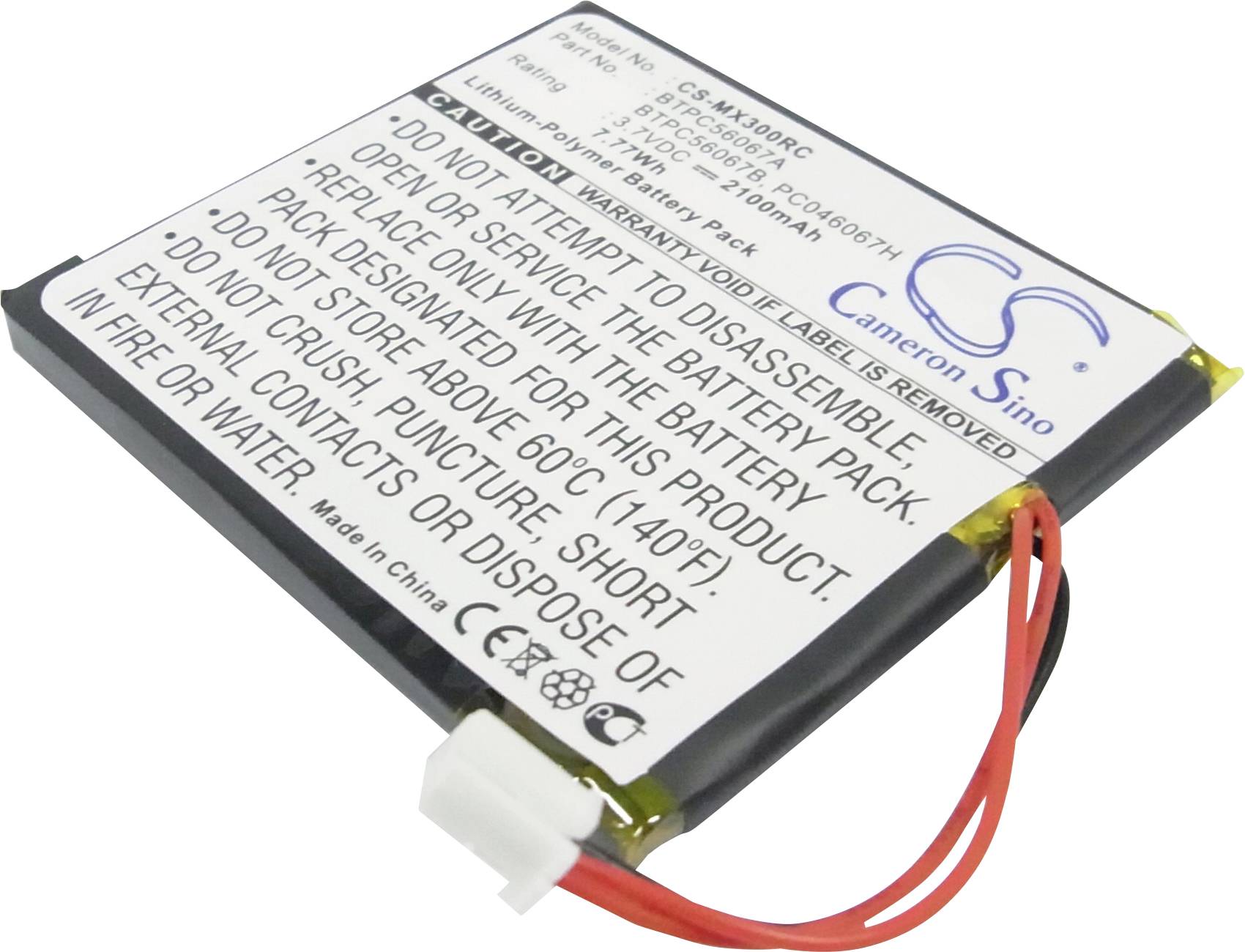 CS Cameron Sino Werkzeug-Akku 3.7V 2100 mAh