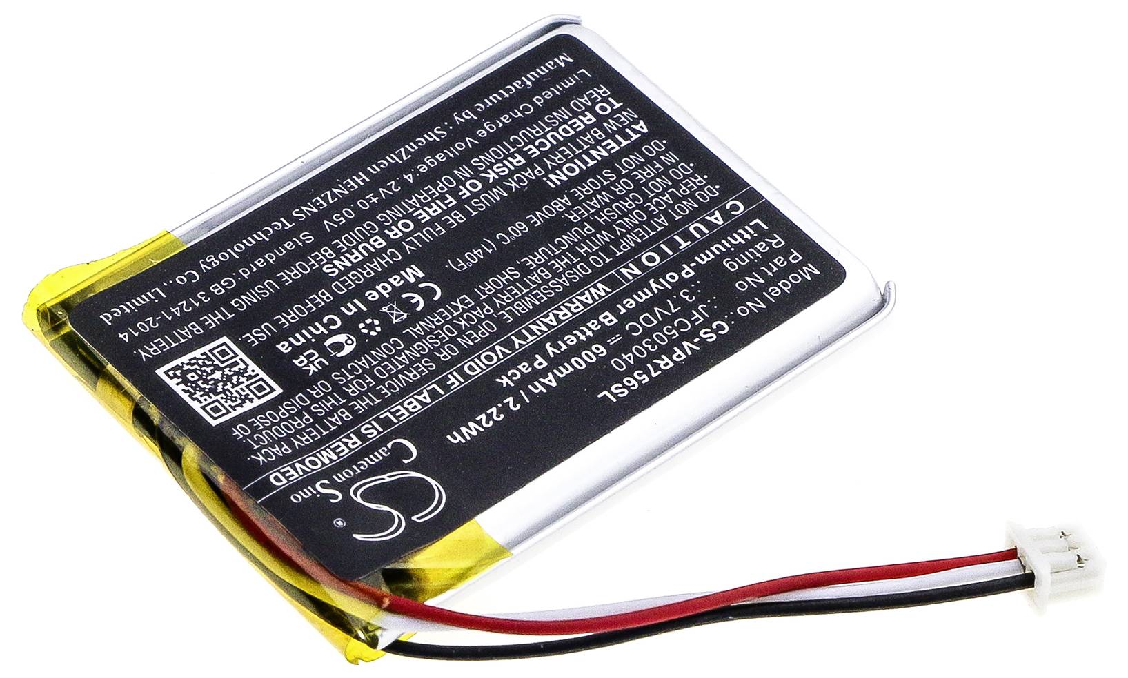 CS Cameron Sino Werkzeug-Akku 3.7V 600 mAh