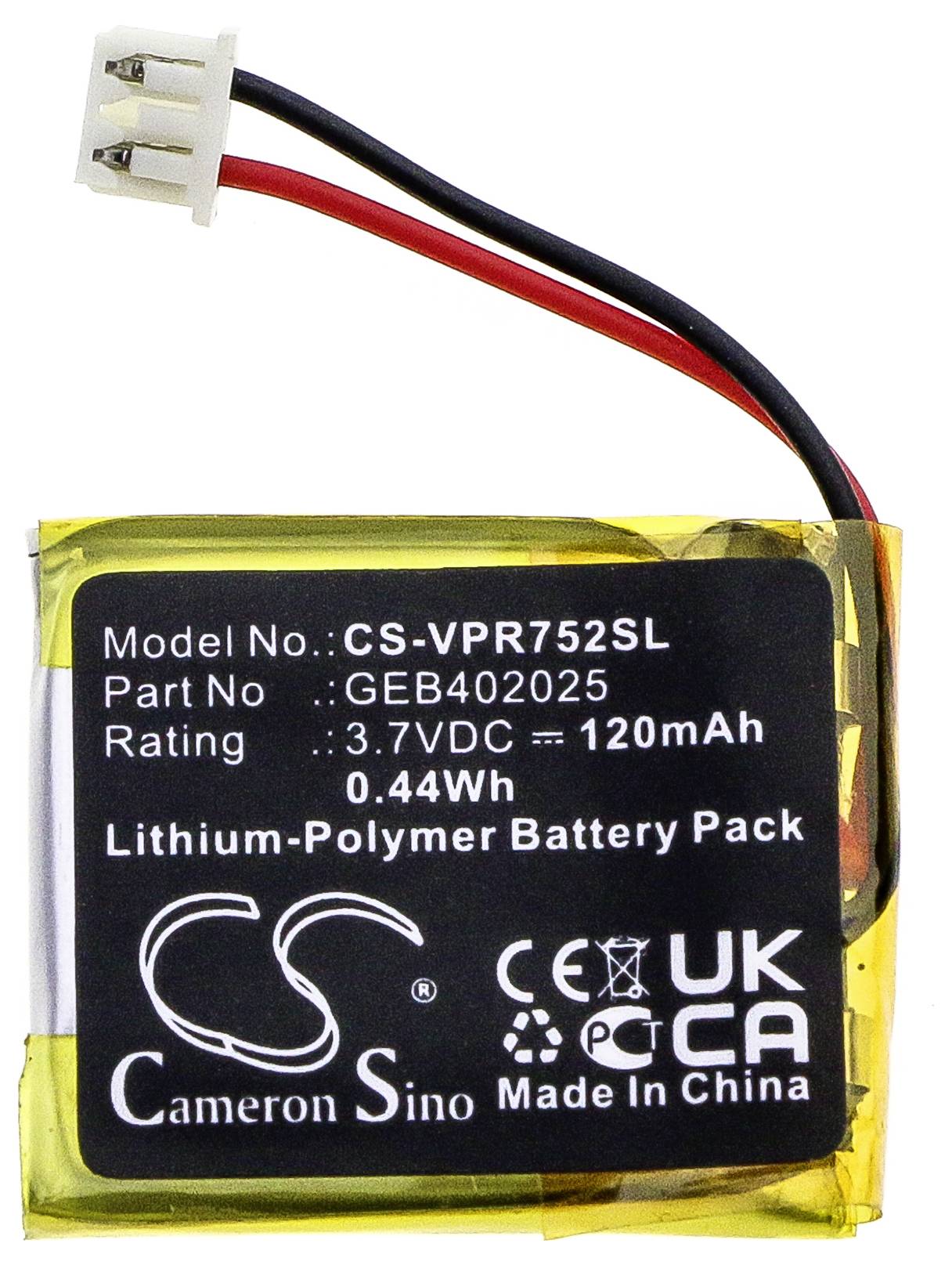 CS Cameron Sino Werkzeug-Akku 3.7V 120 mAh