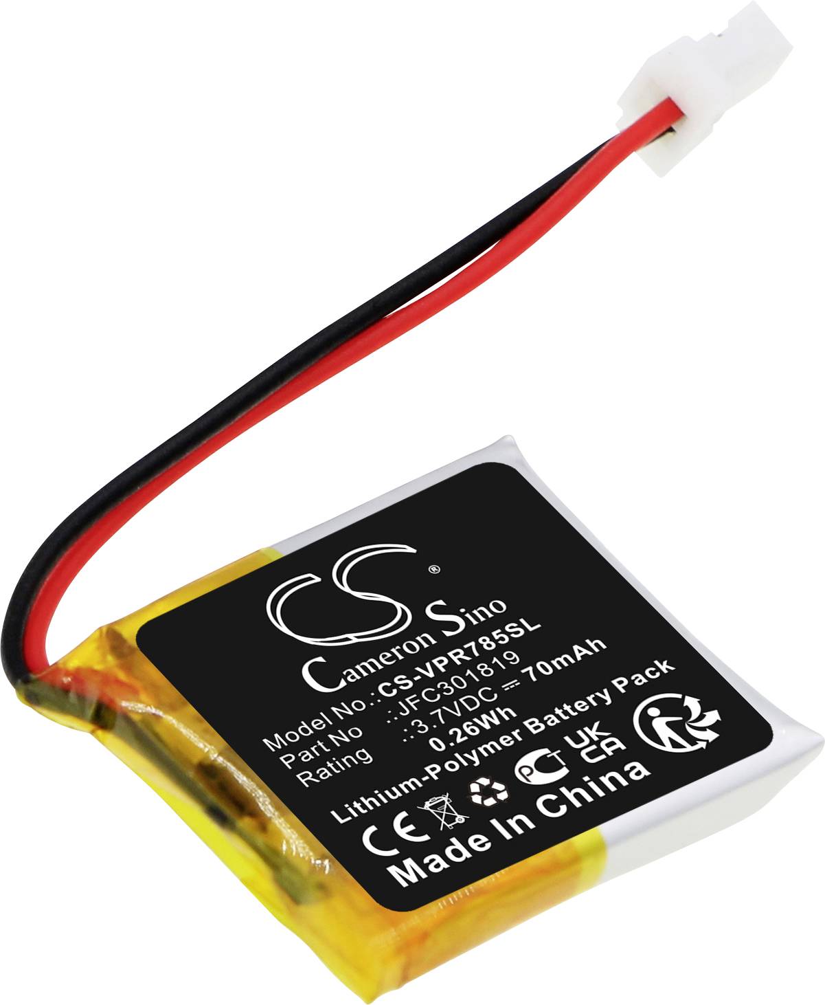 CS Cameron Sino Werkzeug-Akku 3.7V 70 mAh