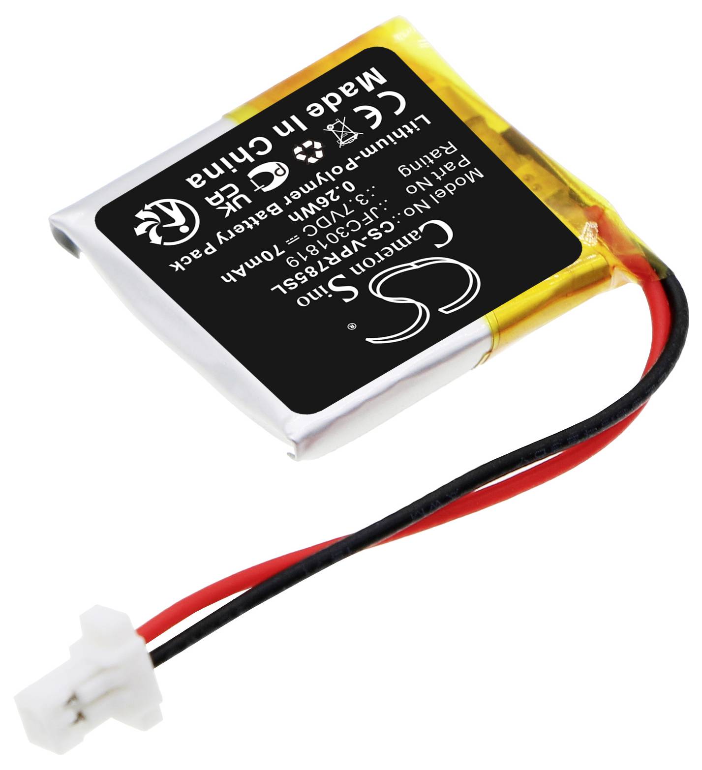 CS Cameron Sino Werkzeug-Akku 3.7V 70 mAh