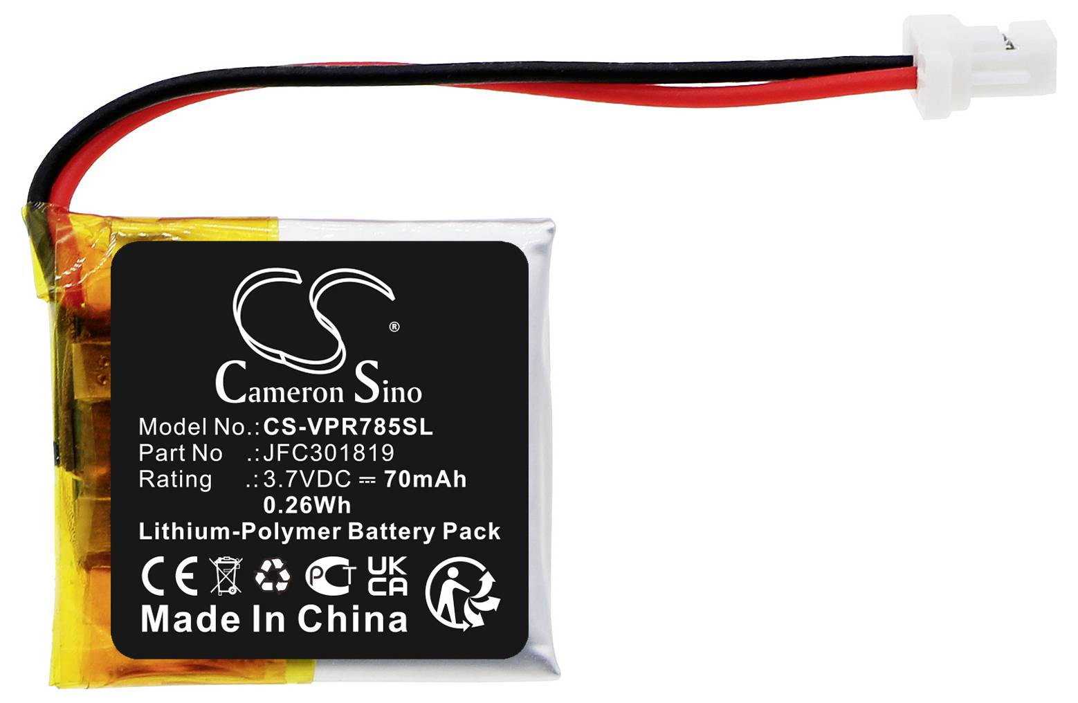 CS Cameron Sino Werkzeug-Akku 3.7V 70 mAh