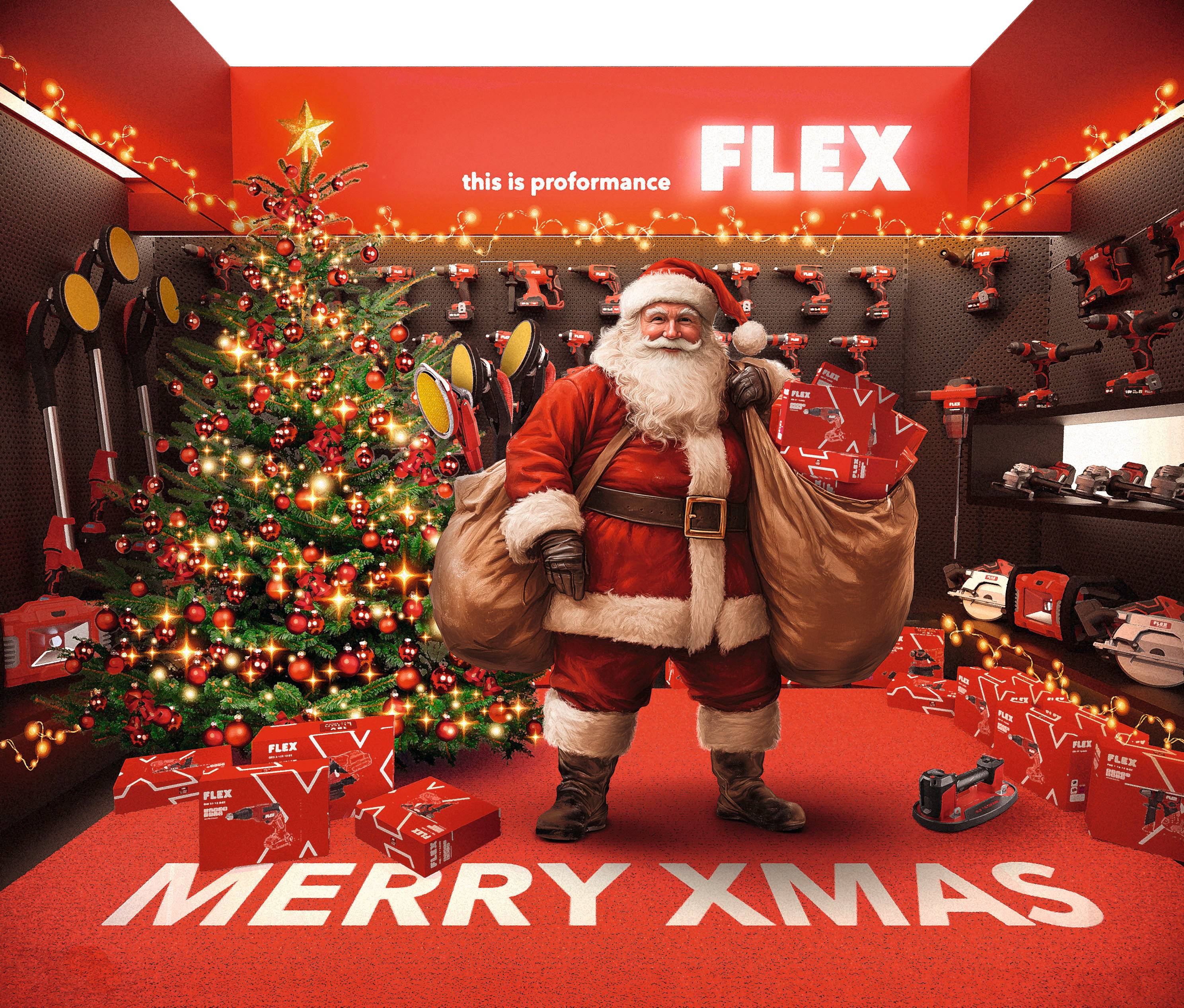 Flex Xmas 2025 Werkzeug Adventskalender