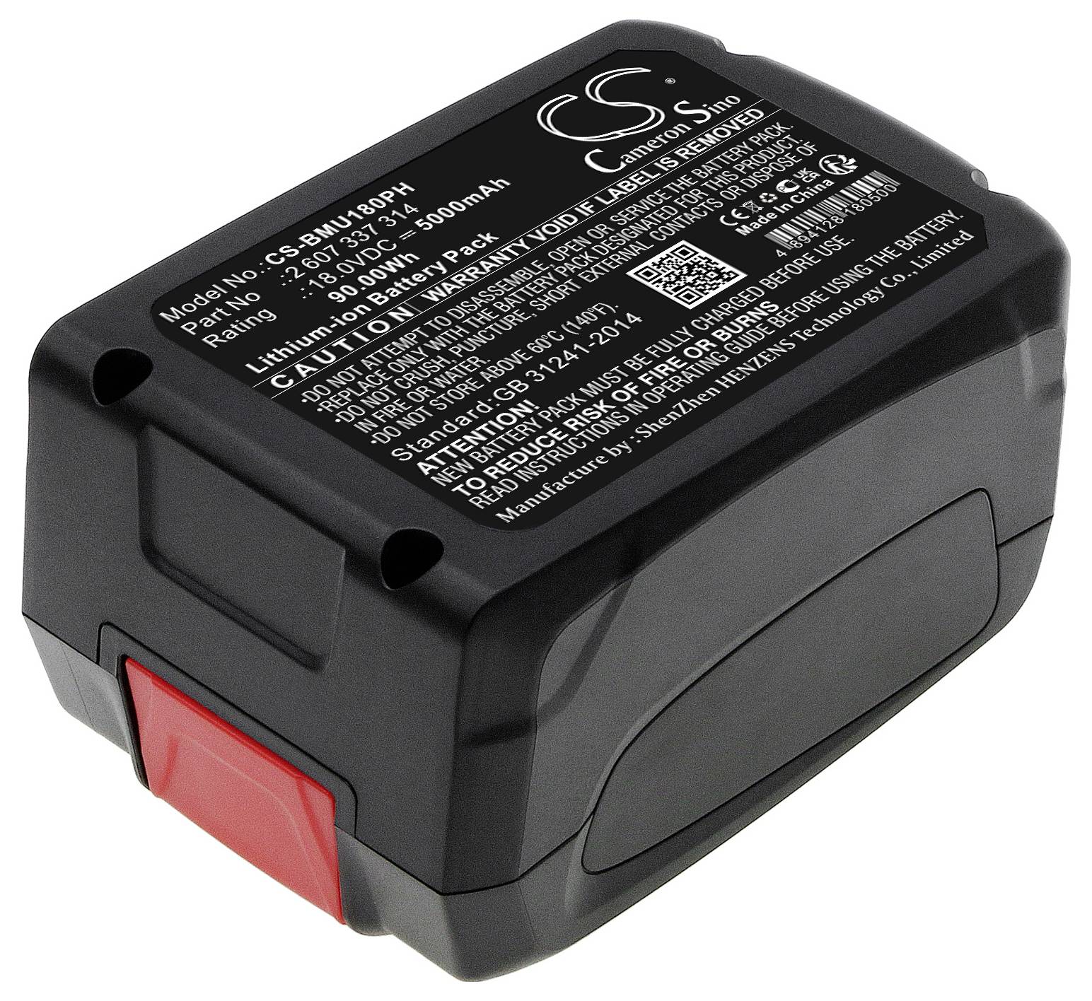 CS Cameron Sino Werkzeug-Akku 18V 5000 mAh