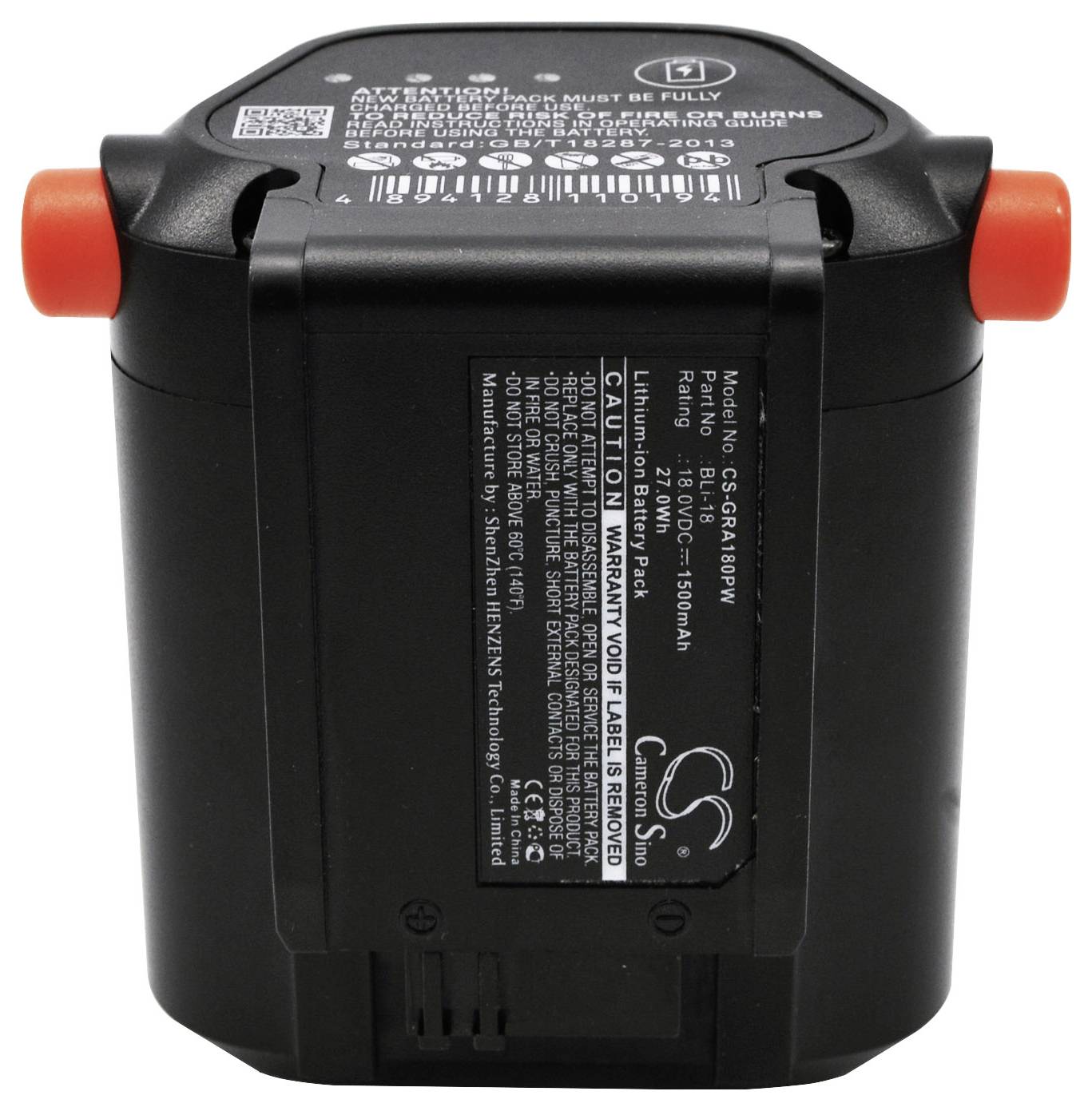 CS Cameron Sino Werkzeug-Akku 18V 1500 mAh