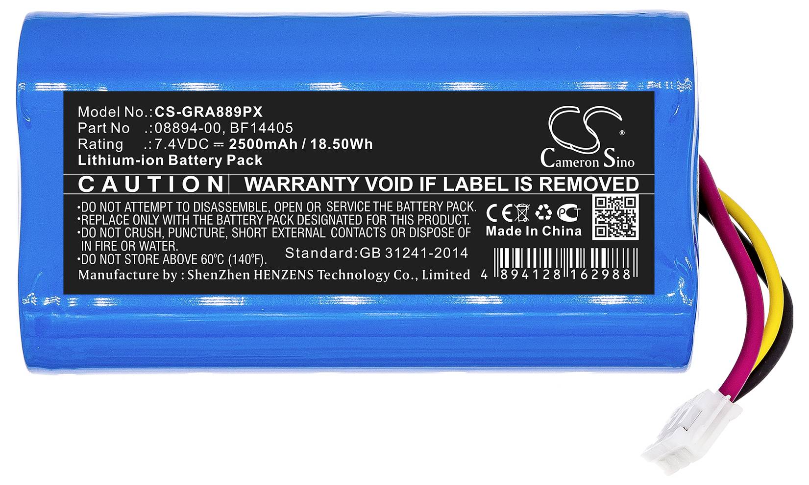 CS Cameron Sino Werkzeug-Akku 7.4V 2500 mAh