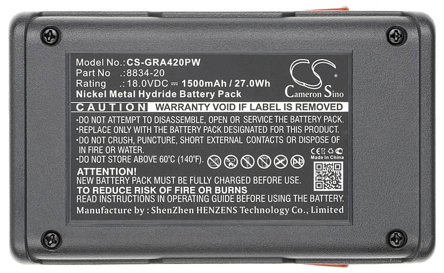 CS Cameron Sino Werkzeug-Akku 18V 1500 mAh