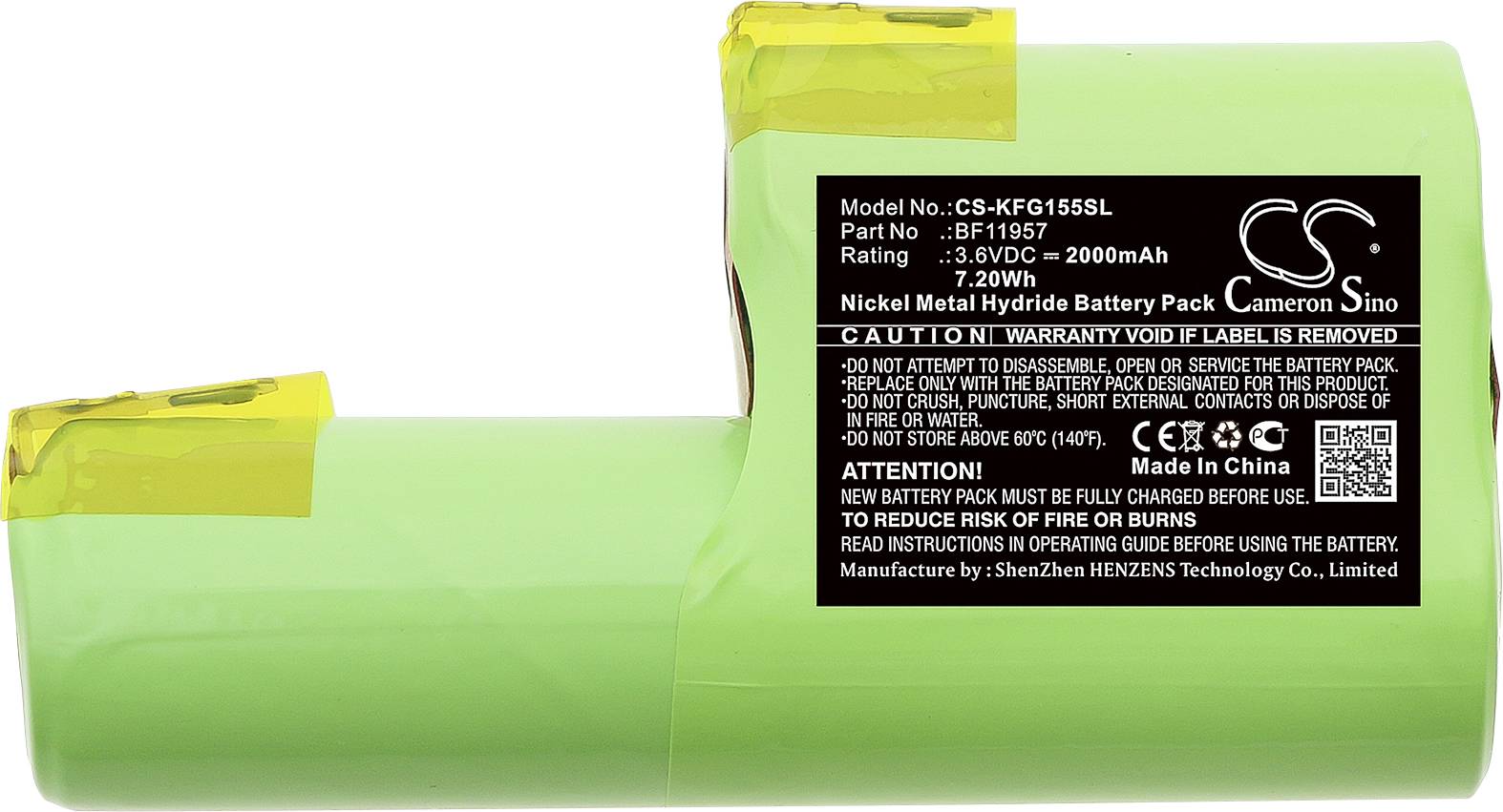 CS Cameron Sino Werkzeug-Akku 3.7V 2000 mAh