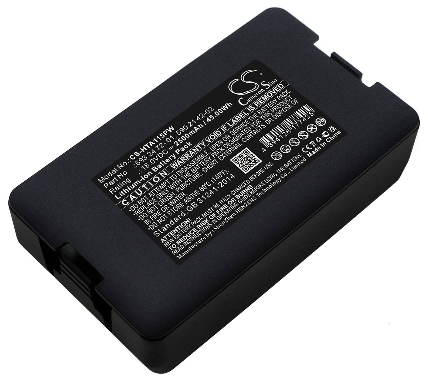 CS Cameron Sino Werkzeug-Akku 18V 2500 mAh