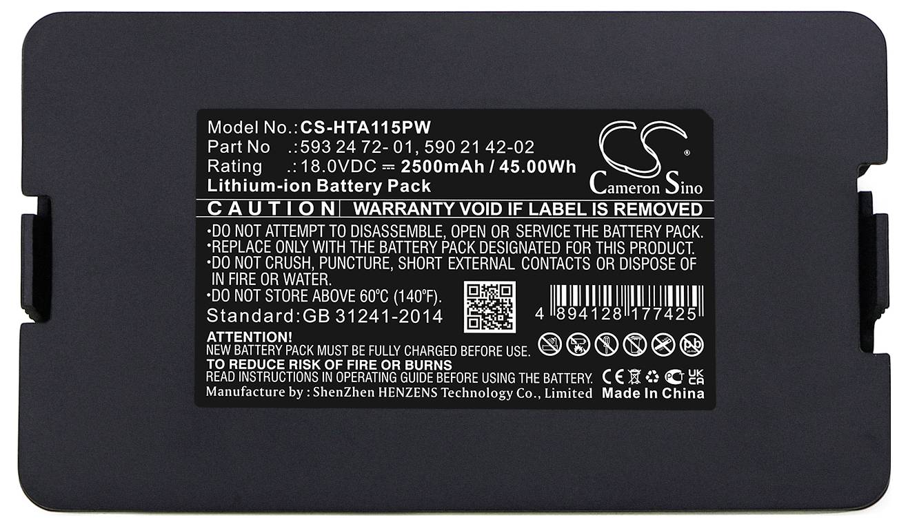 CS Cameron Sino Werkzeug-Akku 18V 2500 mAh