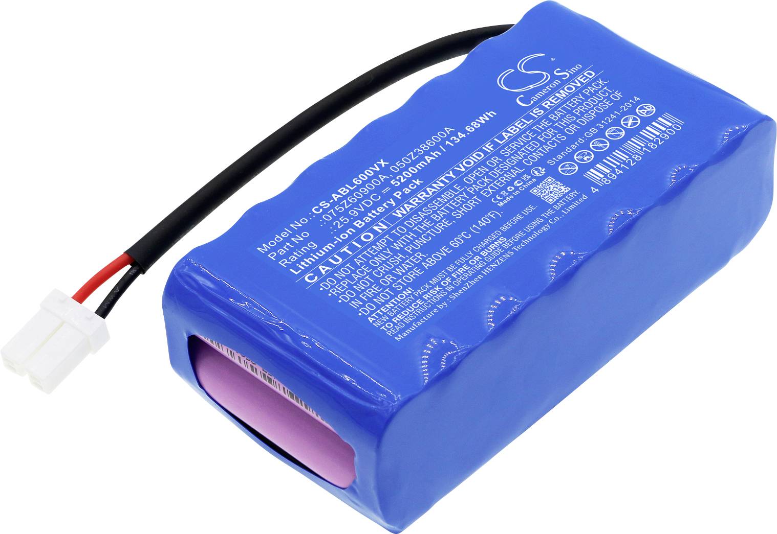 CS Cameron Sino Werkzeug-Akku 25.9V 5200 mAh