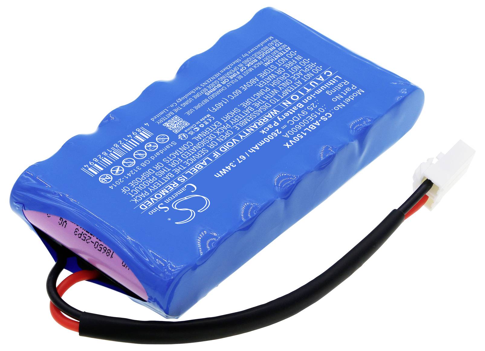 CS Cameron Sino Werkzeug-Akku 25.9V 2600 mAh