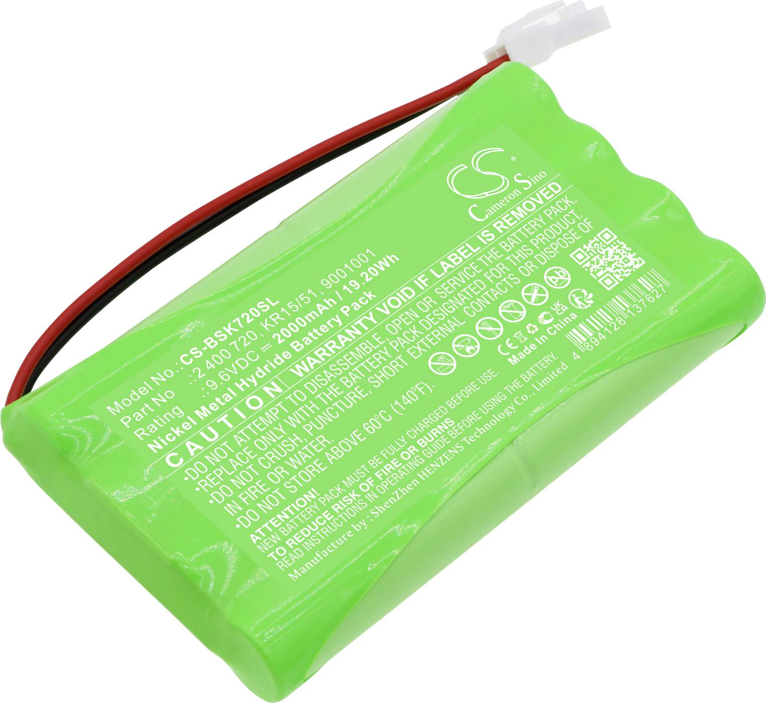 CS Cameron Sino Werkzeug-Akku 3.7V 2000 mAh