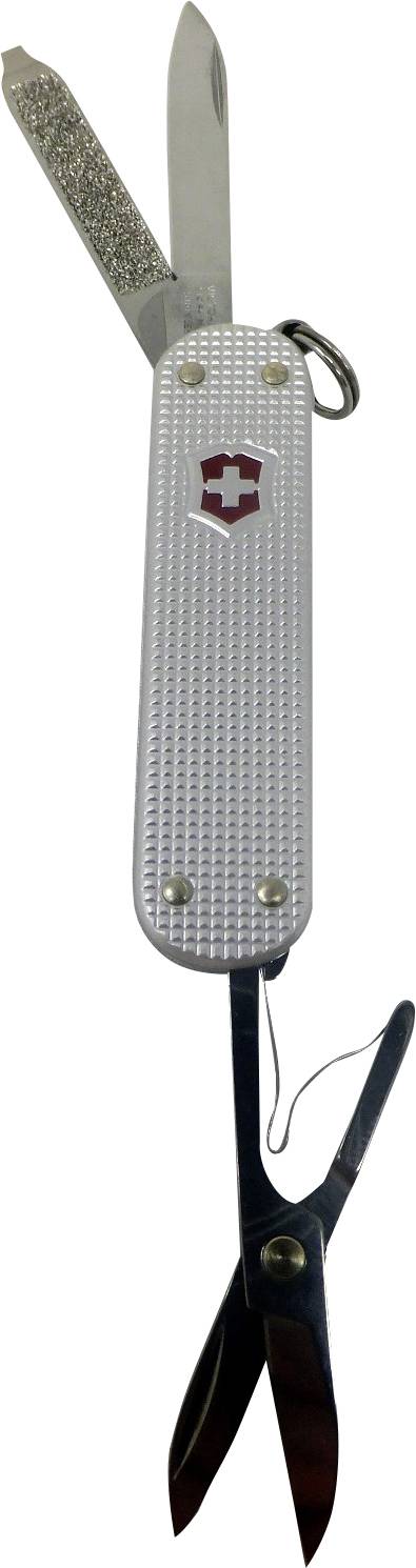 Victorinox Classic SD Alox, 58 mm, silver 0.6221.26 Schweizer Taschenmesser Anzahl Funktionen 5 Sil