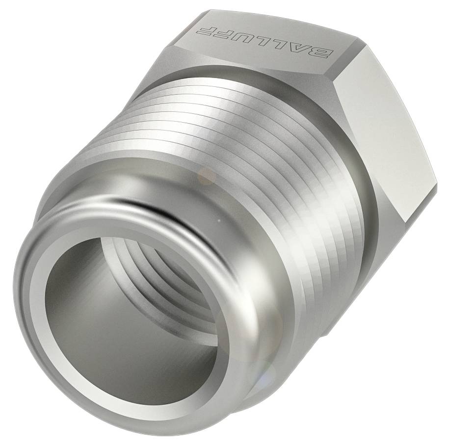 Kabelverschraubung aus Metall mit integriertem Zugentlastungssystem, geeignet für industrielle Anwendungen.