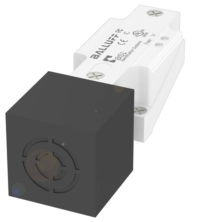 Ein Näherungssensor von Balluff, Modell BES, mit rechteckigem Gehäuse. Geeignet für industrielle Anwendungen zur Objekterkennung.