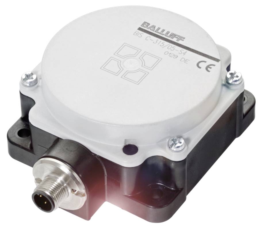 Ein induktiver Sensor von Balluff mit metallischem Gehäuse und Steckverbinder, geeignet für industrielle Anwendungen.