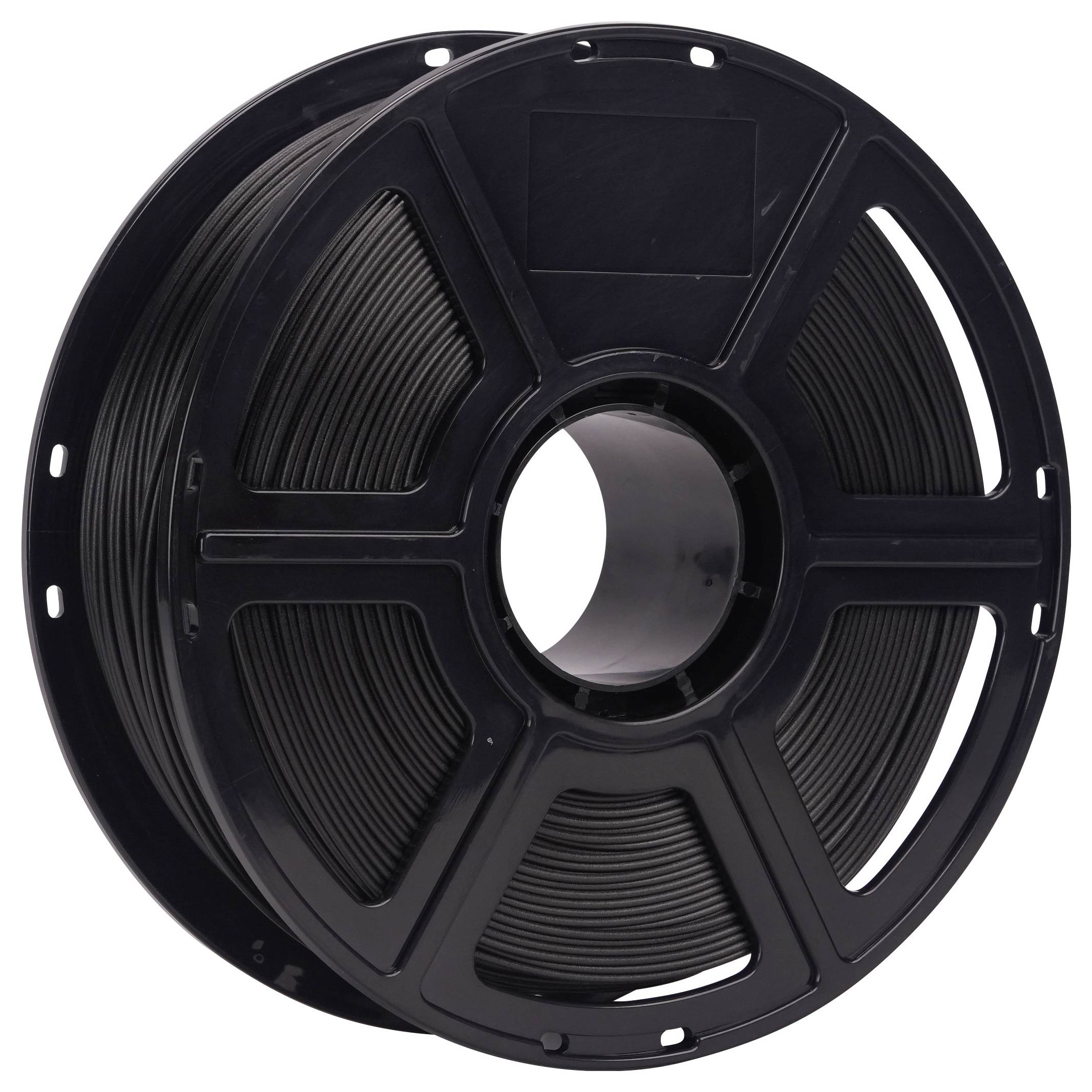 Renkforce RF-6838918 Filament PLA-CF hohe Zugfestigkeit, hohe Steifigkeit 1.75mm 1kg Schwarz 1St.