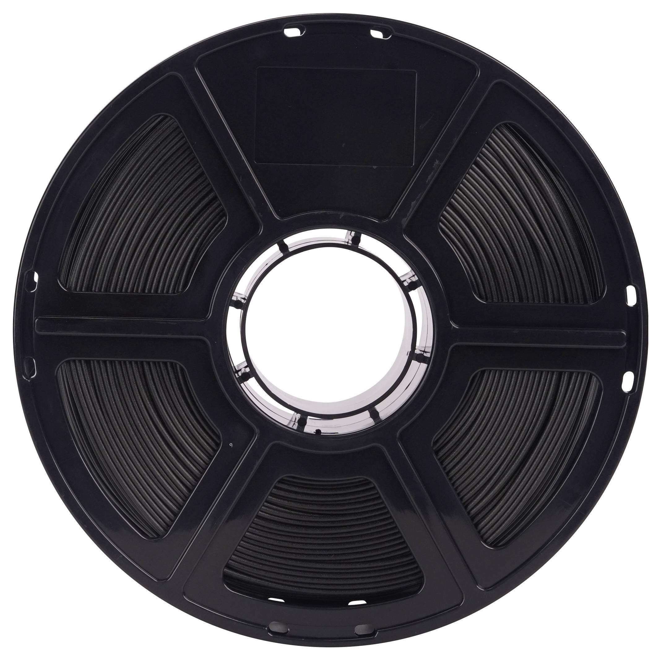 Renkforce RF-6838918 Filament PLA-CF hohe Zugfestigkeit, hohe Steifigkeit 1.75mm 1kg Schwarz 1St.