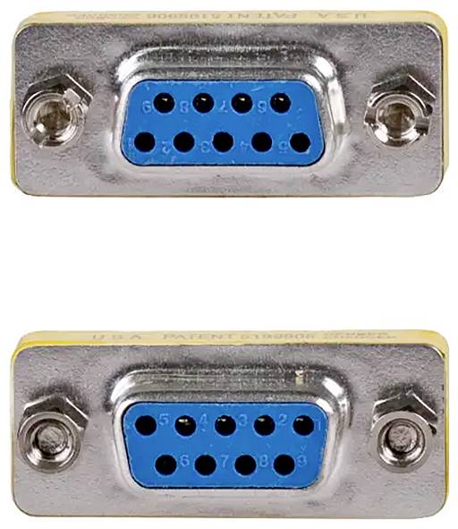 Akyga AK-AD-16 D-SUB Adapter D-SUB-Buchse 9pol. - D-SUB-Buchse 9pol. 1St.