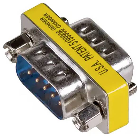 Akyga AK-AD-17 D-SUB Adapter D-SUB-Stecker 9pol. - D-SUB-Stecker 9pol. 1St.