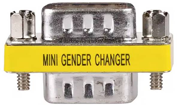 Akyga AK-AD-17 D-SUB Adapter D-SUB-Stecker 9pol. - D-SUB-Stecker 9pol. 1St.