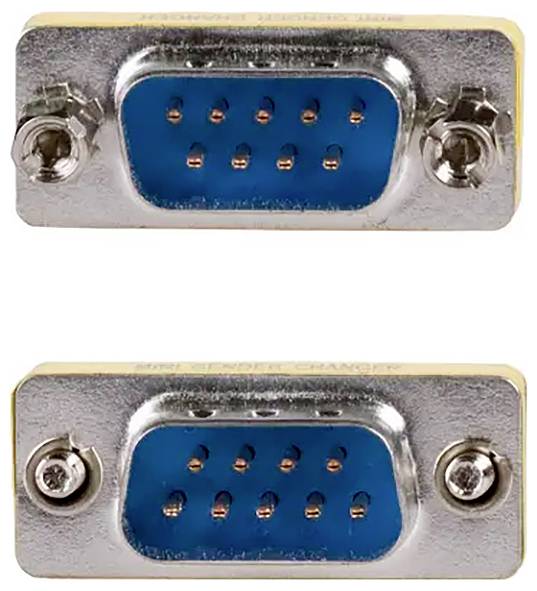 Akyga AK-AD-17 D-SUB Adapter D-SUB-Stecker 9pol. - D-SUB-Stecker 9pol. 1St.