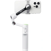 Insta360 Flow 2 Pro AI Tracker Bundle Gimbal elektrisch Weiß Bluetooth Belastbar bis 300g Insta360 Flow 2 Pro AI Tracker Bundle Gimbal elektrisch Weiß Bluetooth Belastbar bis 300g