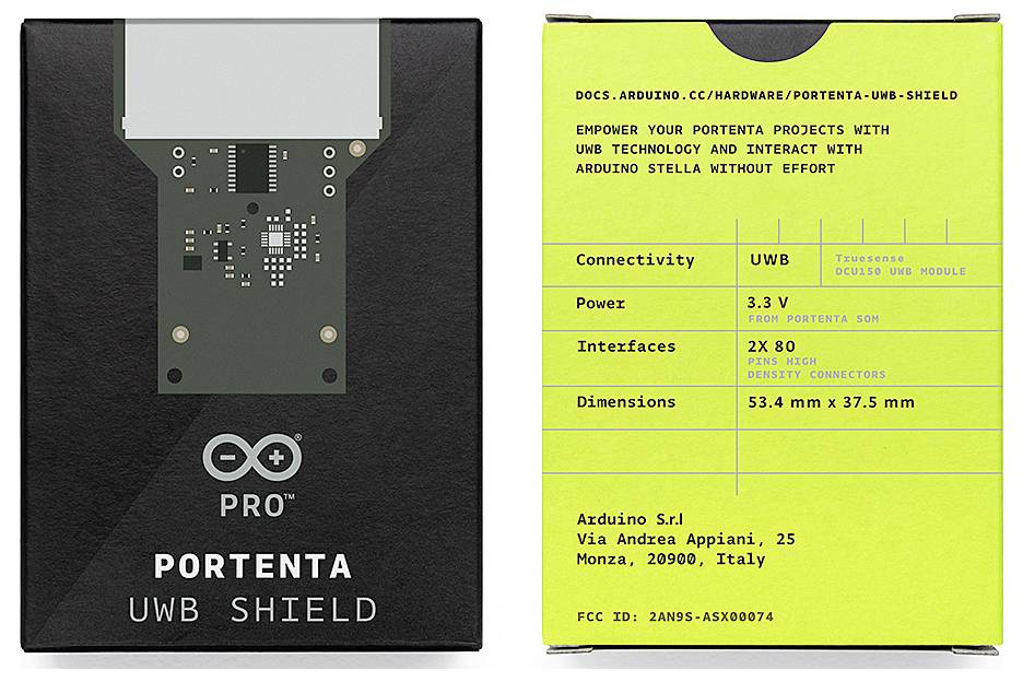 Arduino ASX00074 Portenta UWB Shield