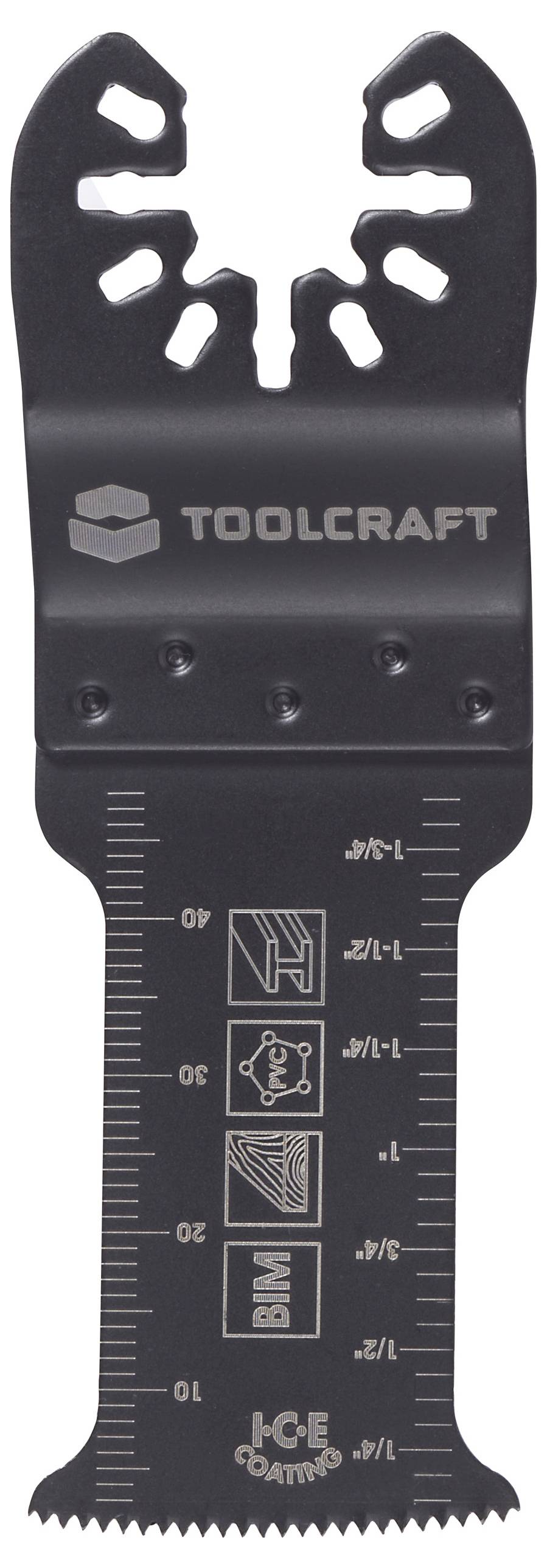 TOOLCRAFT TO-10283178 Bimetall Multifunktionswerkzeug-Zubehör-Set 32.5mm 3St.