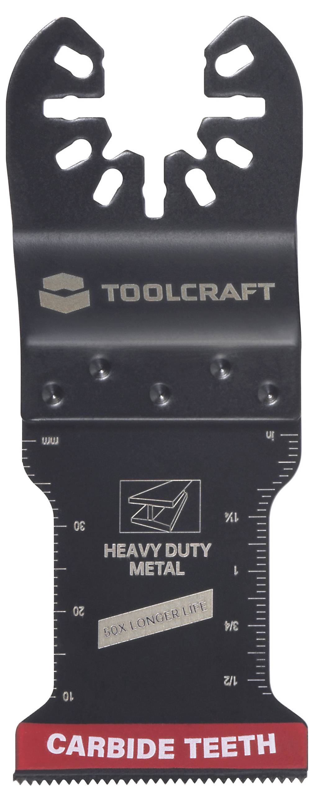 TOOLCRAFT TO-10283181 Carbide Multifunktionswerkzeug-Zubehör-Set 34mm 3St.