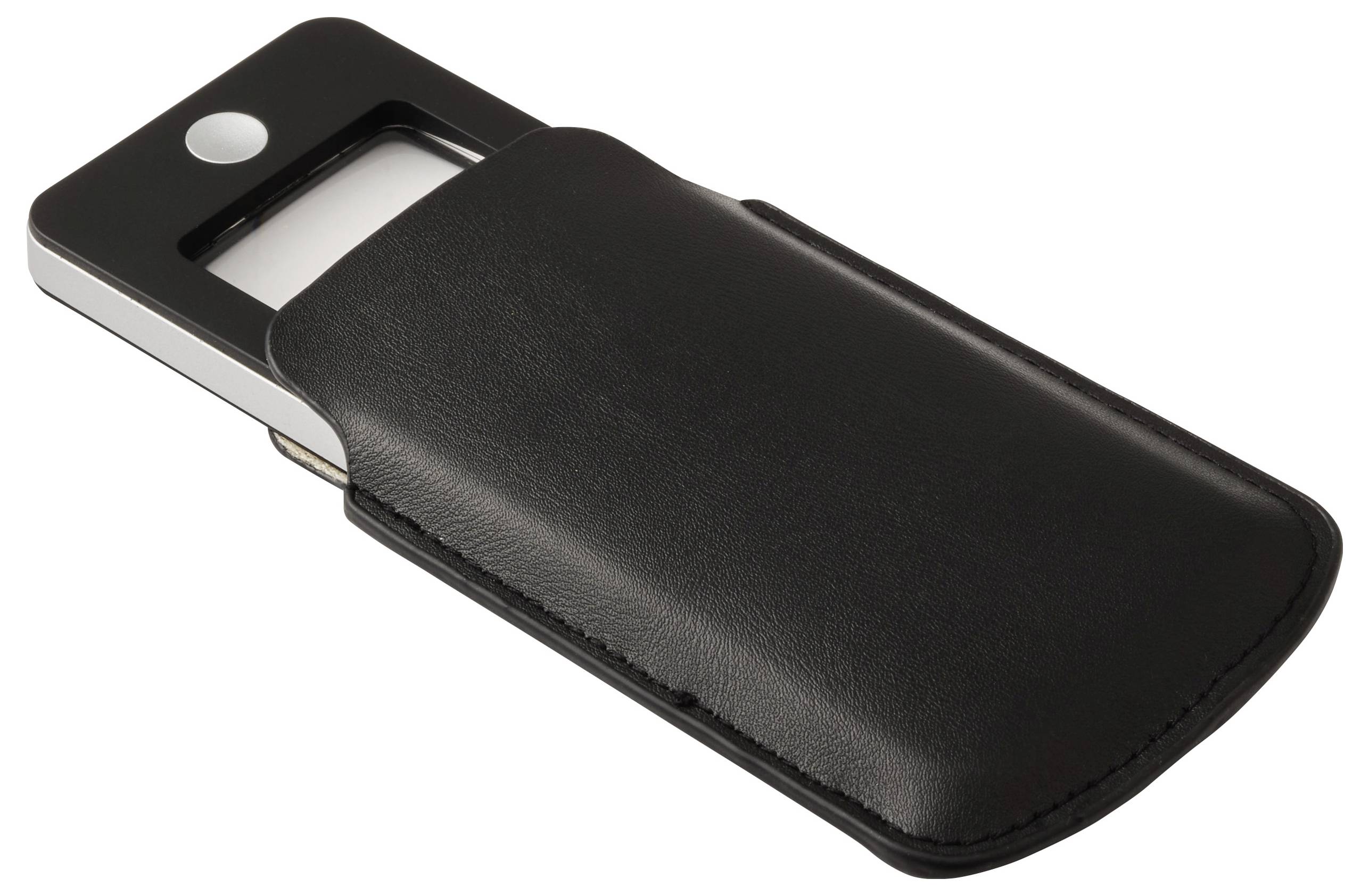 TOOLCRAFT TO-10283184 Handlupe mit LED-Beleuchtung Vergrößerungsfaktor: 2 x, 4 x Linsengröße: (Ø) 23mm Schwarz