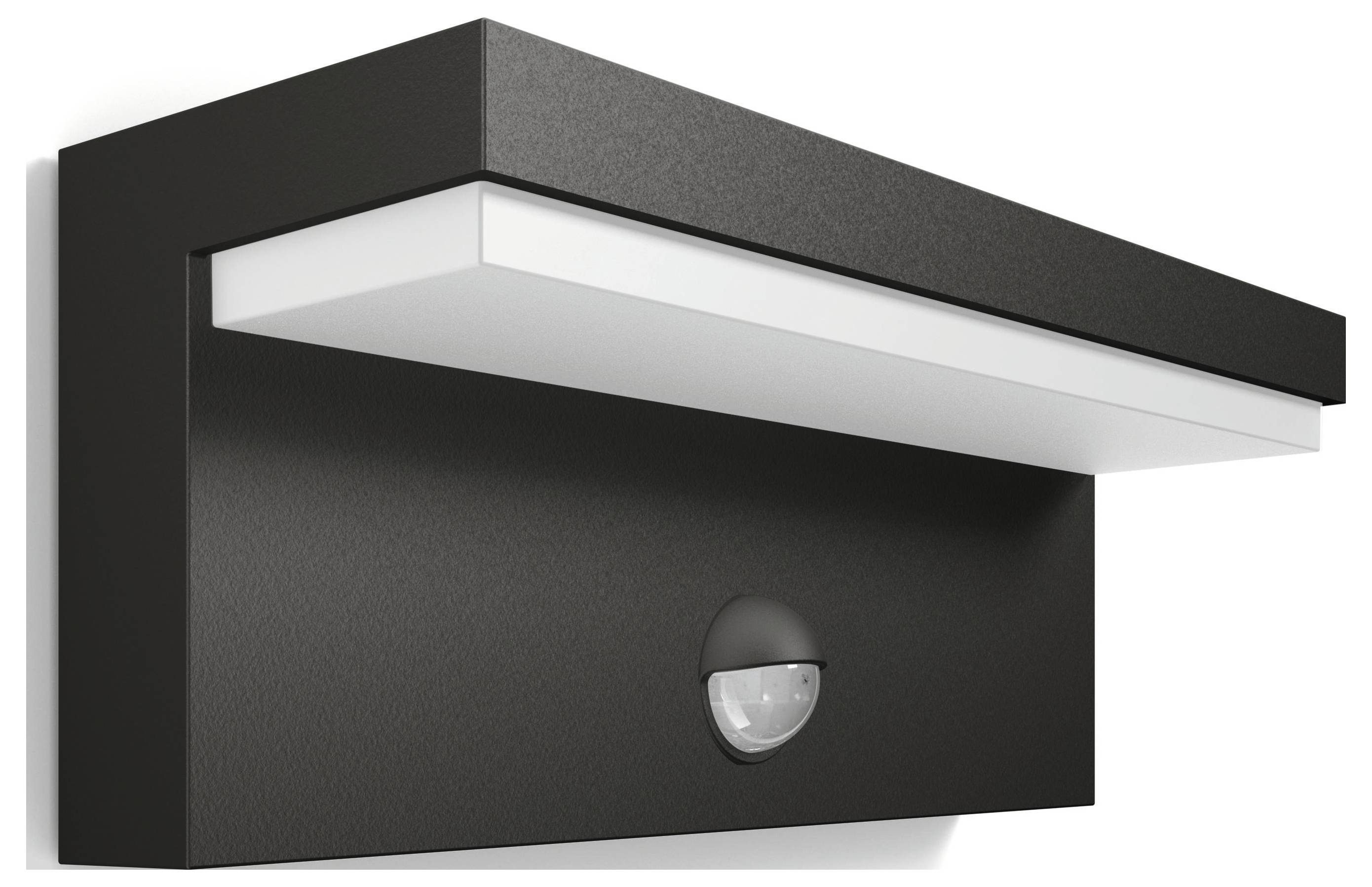 Philips LED Bustan IR Wandleuchte Anthrazit 2x4.5 8718696158883 LED fest eingebaut