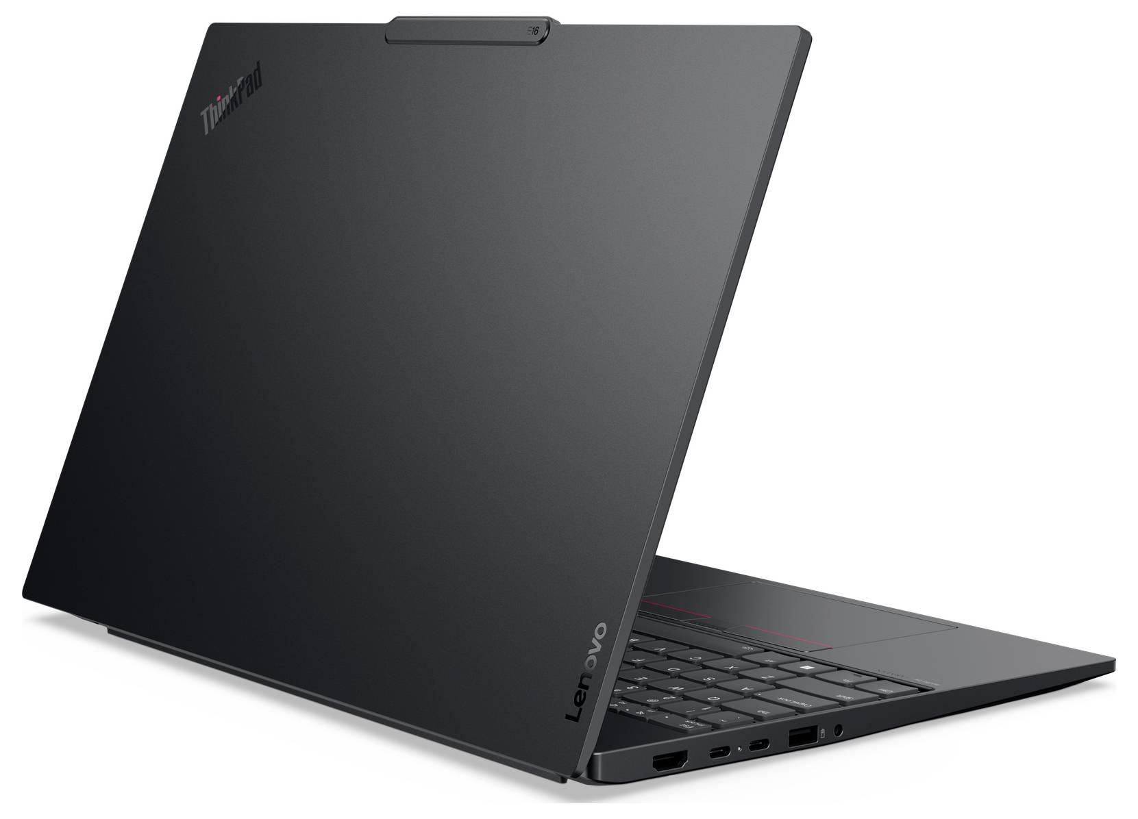 Lenovo Notebook ThinkPad E16 Gen 3 40.6 cm (16 Zoll) WUXGA AMD Ryzen 7 250 32 GB RAM 1 TB SSD Deutsch, QWERTZ AMD Radeon™ 780 Schwarz Win 11 P