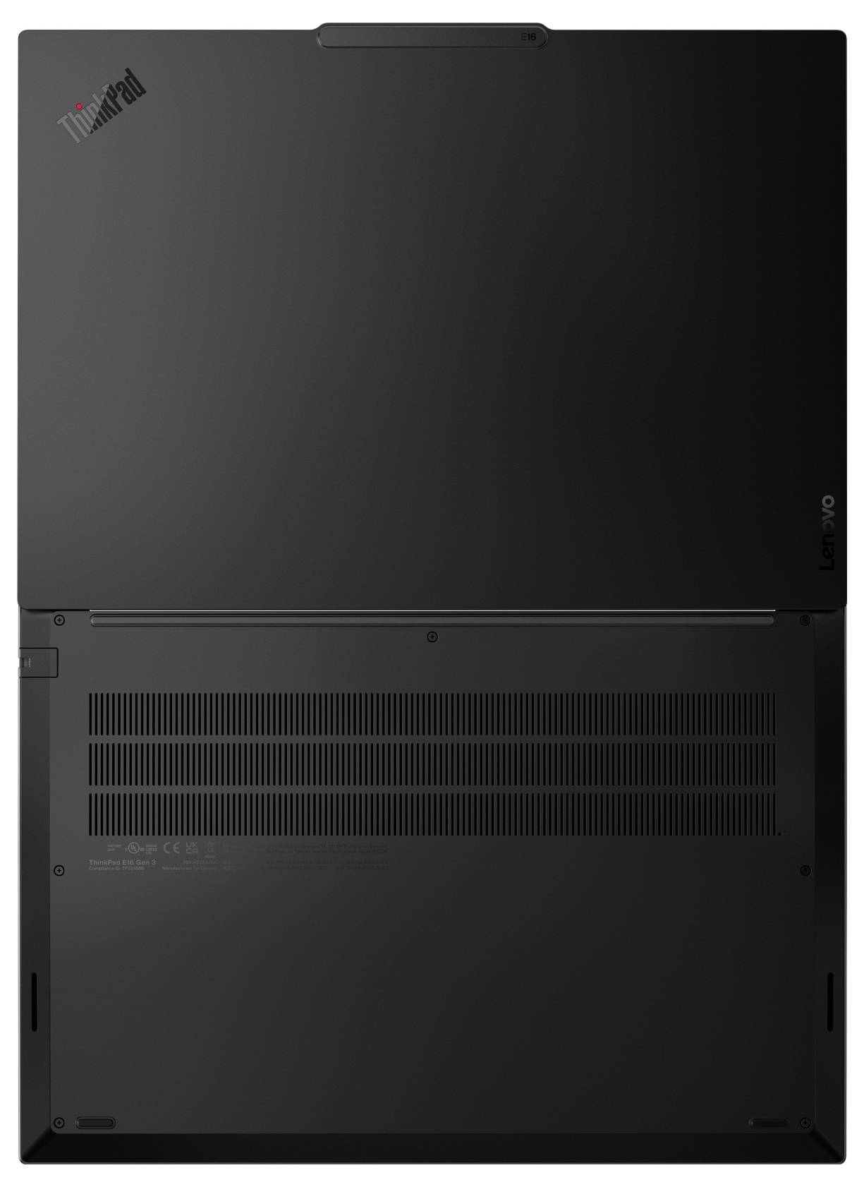 Lenovo Notebook ThinkPad E16 Gen 3 40.6 cm (16 Zoll) WUXGA AMD Ryzen 7 250 32 GB RAM 1 TB SSD Deutsch, QWERTZ AMD Radeon™ 780 Schwarz Win 11 P