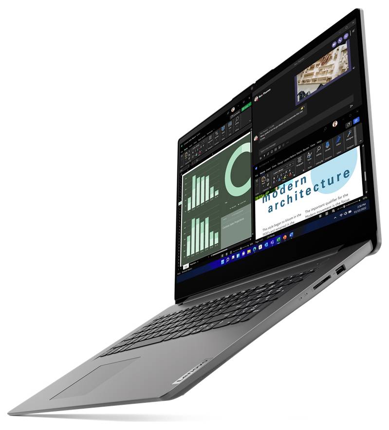Lenovo Notebook V17 G4 43.9 cm (17.3 Zoll) Full HD Intel® Core™ i7 i7-13620H 16 GB RAM 512 GB SSD Deutsch, QWERTZ Grau 83A2004PGE