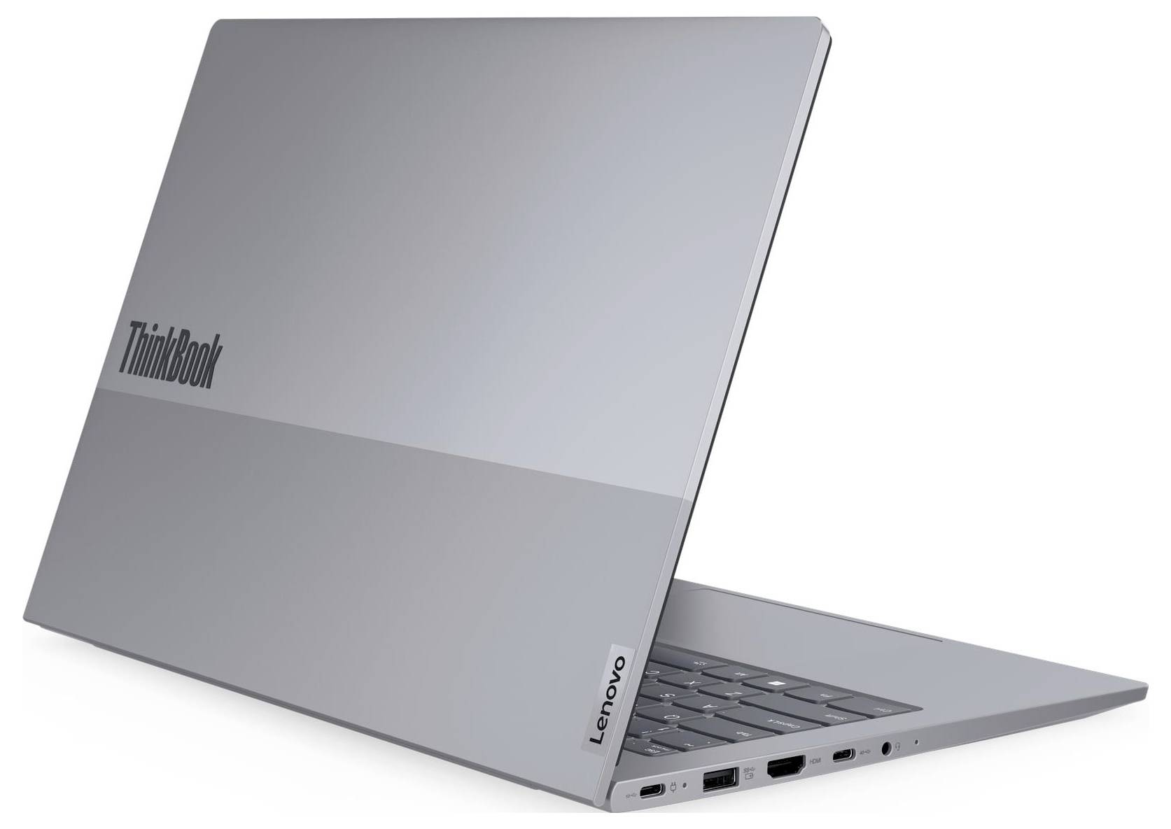 Lenovo Notebook ThinkBook 14 G7 ARP, ThinkBook 14 Gen 7 35.6 cm (14 Zoll) WUXGA AMD Ryzen 5 7535HS 32 GB RAM 512 GB SSD Deutsch, QWERTZ Grau