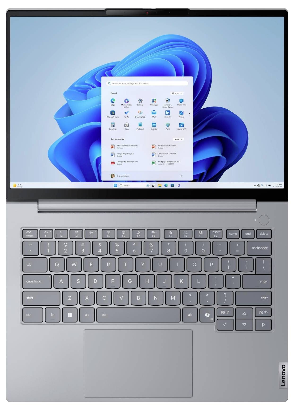 Lenovo Notebook ThinkBook 14 G8 IAL, ThinkBook 14 Gen 8 35.6 cm (14 Zoll) WUXGA Intel® Core™ Ultra 5 225U 32 GB RAM 512 GB SSD Deutsch, QWERTZ
