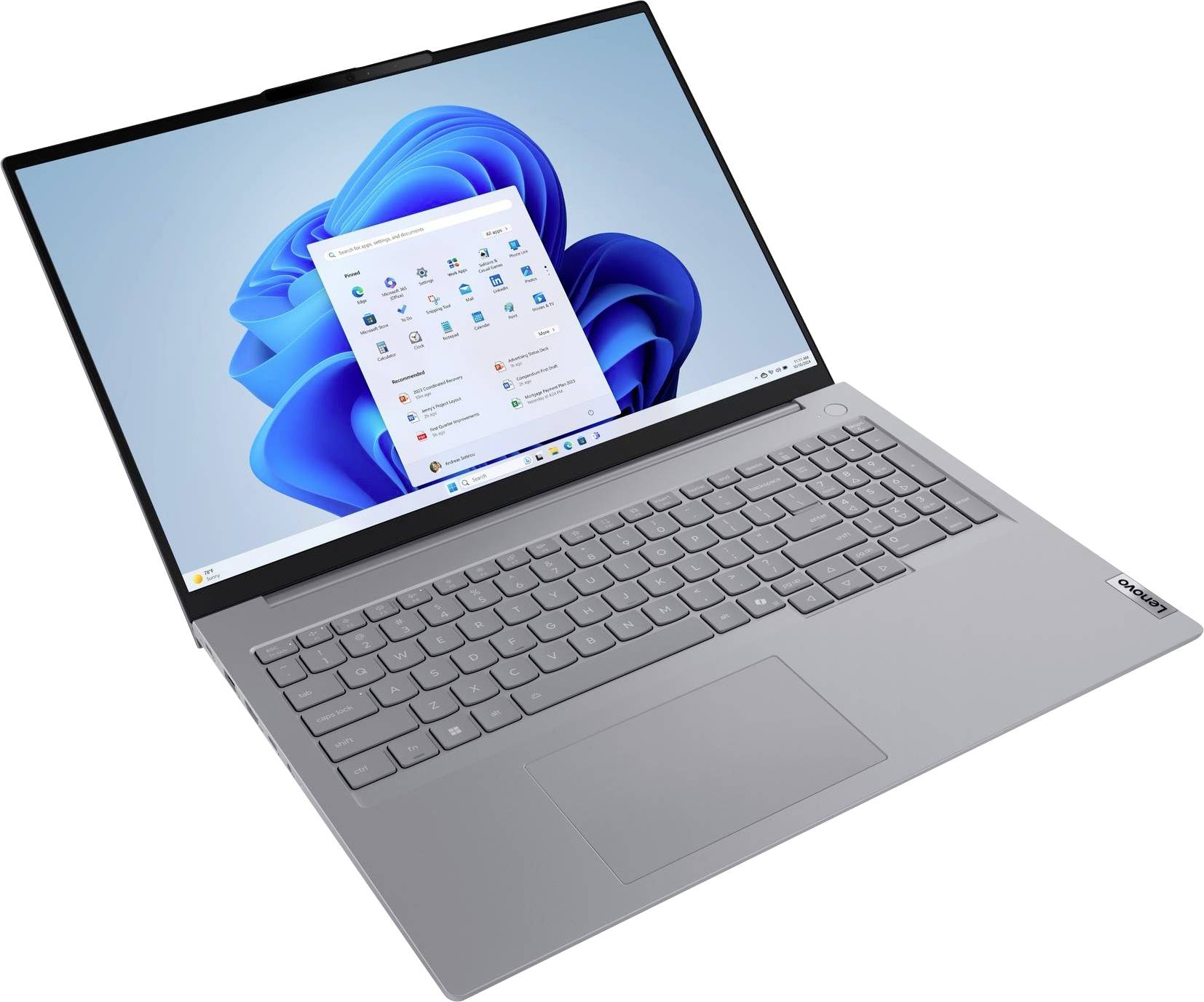 Lenovo Notebook ThinkBook 16 G8 IAL, ThinkBook 16 Gen 8 40.6 cm (16 Zoll) WUXGA Intel® Core™ Ultra 5 225U 32 GB RAM 512 GB SSD Deutsch, QWERTZ